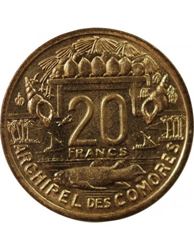 COMORES - 20 FRANCS 1964 ESSAI