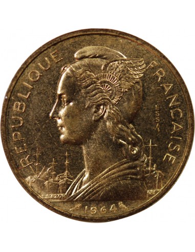 COMORES - 20 FRANCS 1964 ESSAI