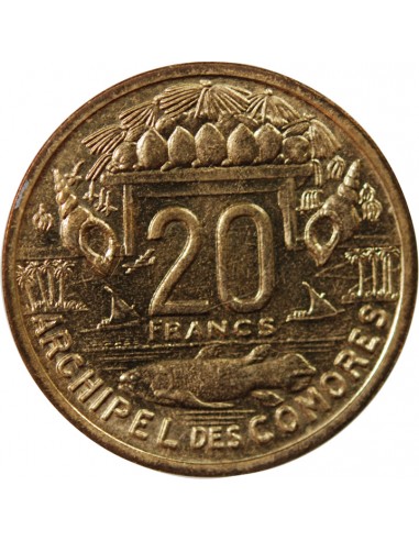 COMORES - 20 FRANCS 1964 ESSAI