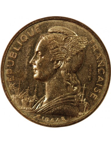 COMORES - 20 FRANCS 1964 ESSAI