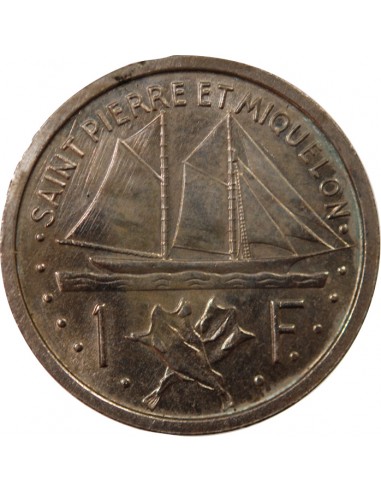 SAINT-PIERRE ET MIQUELON - 1 FRANC 1948 ESSAI