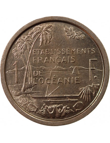 POLYNESIE FRANCAISE - 1 FRANC 1949 ESSAI