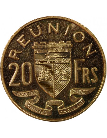 REUNION - 20 FRANCS 1955 ESSAI