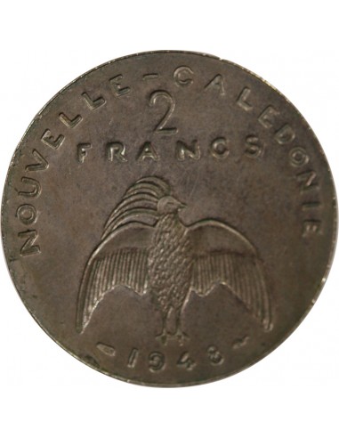 NOUVELLE-CALEDONIE - 2 FRANCS 1948 ESSAI