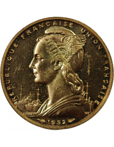 CÔTE FRANCAISE DES SOMALIS - 20 FRANCS 1952 ESSAI