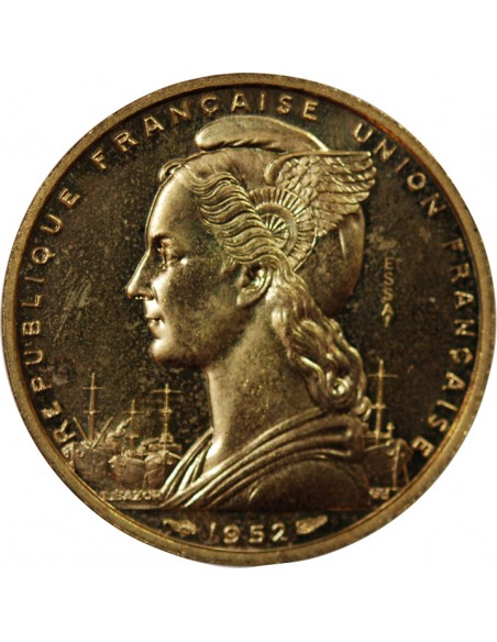 CÔTE FRANCAISE DES SOMALIS - 20 FRANCS 1952 ESSAI