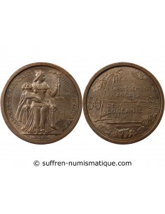 POLYNESIE FRANCAISE - 50 CENTIMES 1949 ESSAI