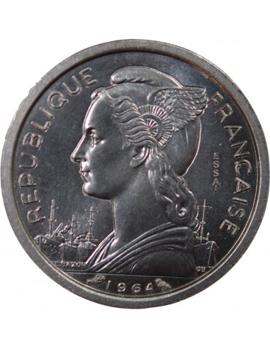 COMORES - 1 FRANC 1964 ESSAI