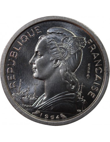 COMORES - 1 FRANC 1964 ESSAI