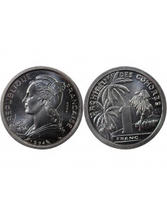 COMORES - 1 FRANC 1964 ESSAI 2