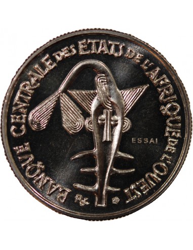 AFRIQUE DE L'OUEST - 50 FRANCS 1972 ESSAI