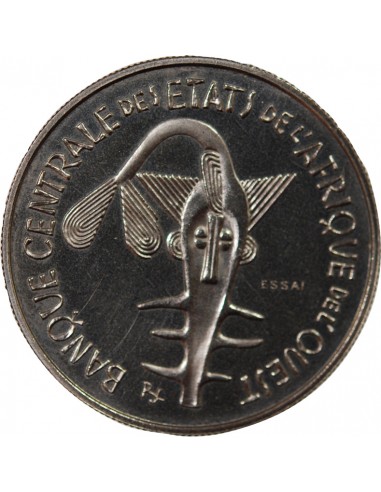 AFRIQUE DE L'OUEST - 100 FRANCS 1967 ESSAI