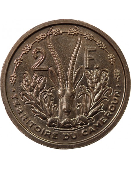 CAMEROUN - 2 FRANCS 1948 ESSAI
