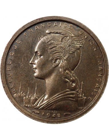 CAMEROUN - 2 FRANCS 1948 ESSAI