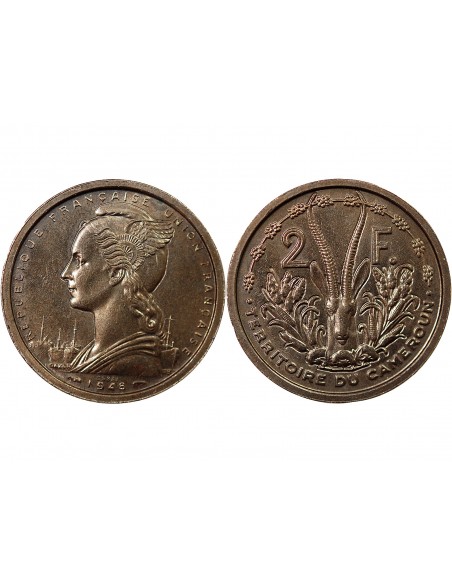 CAMEROUN - 2 FRANCS 1948 ESSAI