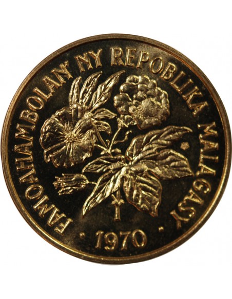 MADAGASCAR - 20 FRANCS 1970 ESSAI