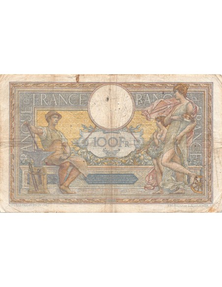 FRANCE, LUC-OLIVIER MERSON - 100 FRANCS 14/03/1923 - TB