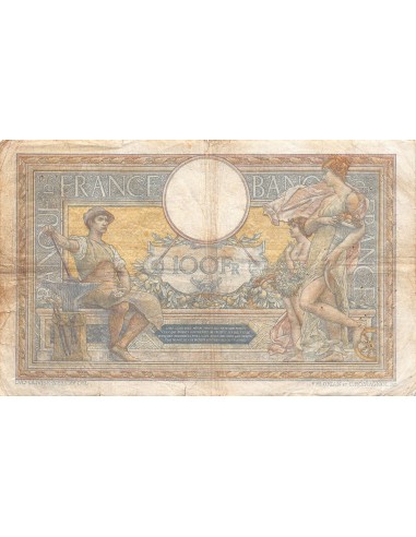 FRANCE, LUC-OLIVIER MERSON - 100 FRANCS 07/06/1923 - TB