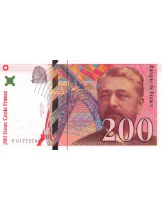 FRANCE, GUSTAVE EIFFEL - 200 FRANCS 1996 - SUP