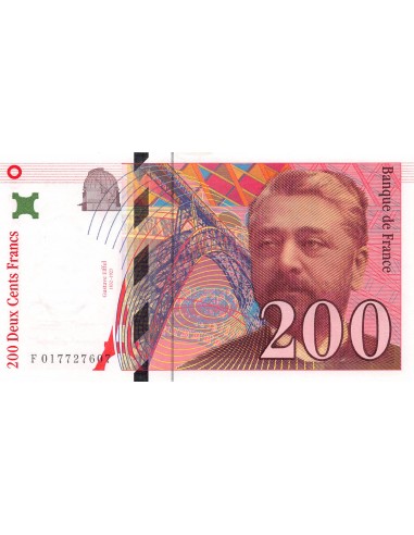 FRANCE, GUSTAVE EIFFEL - 200 FRANCS 1996 - SUP
