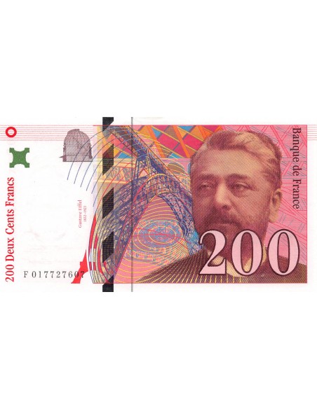 FRANCE, GUSTAVE EIFFEL - 200 FRANCS 1996 - SUP