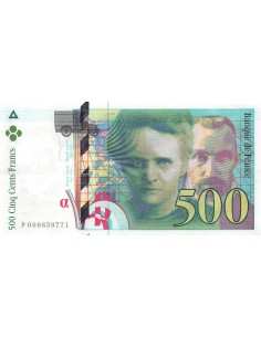 FRANCE, PIERRE ET MARIE CURIE - 500 FRANCS 1994 - TTB+
