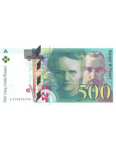 FRANCE, PIERRE ET MARIE CURIE - 500 FRANCS 1994 - TTB+ 2