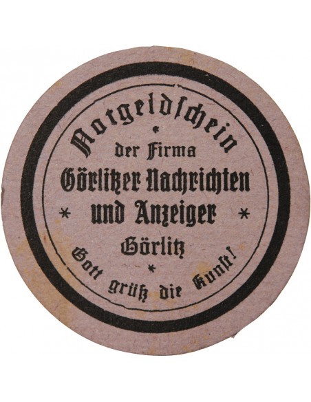 ALLEMAGNE, GÖRLITZ - 1 PFENNIG 1920