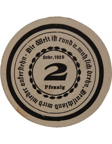 ALLEMAGNE, GÖRLITZ - 1 PFENNIG 1920