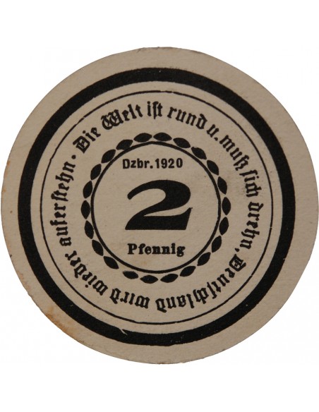 ALLEMAGNE, GÖRLITZ - 1 PFENNIG 1920