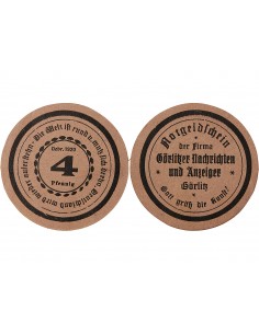 ALLEMAGNE, GÖRLITZ - 4 PFENNIG 1920 2