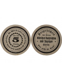 ALLEMAGNE, GÖRLITZ - 5 PFENNIG 1920 2