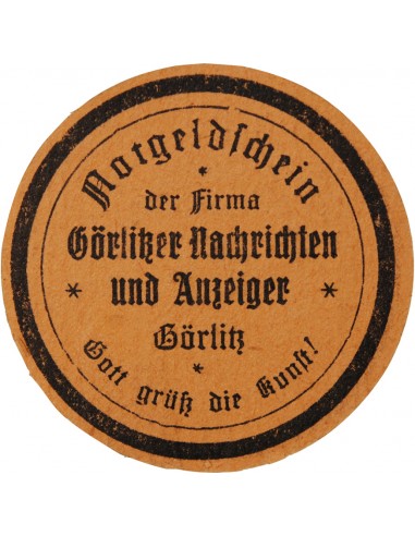 ALLEMAGNE, GÖRLITZ - 6 PFENNIG 1920