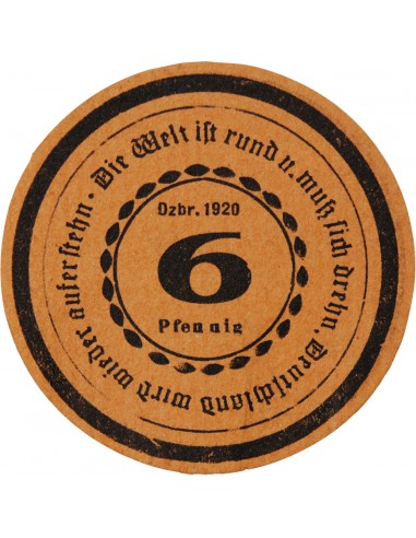 ALLEMAGNE, GÖRLITZ - 6 PFENNIG 1920