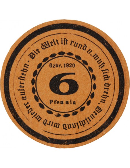 ALLEMAGNE, GÖRLITZ - 6 PFENNIG 1920