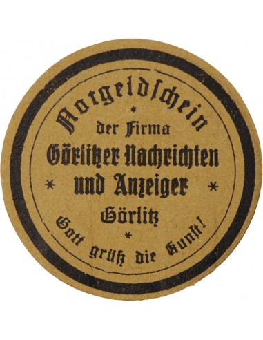 ALLEMAGNE, GÖRLITZ - 10 PFENNIG 1920