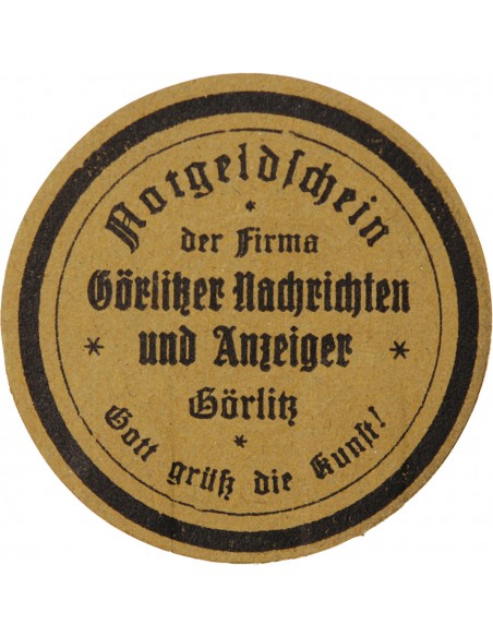 ALLEMAGNE, GÖRLITZ - 10 PFENNIG 1920