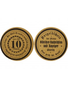 ALLEMAGNE, GÖRLITZ - 10 PFENNIG 1920 2