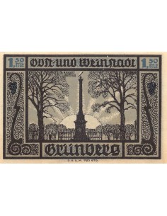 ALLEMAGNE, GRÜNBERG - 1,5 MARK 2