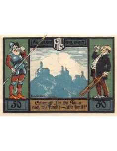 ALLEMAGNE, IENA - 50 PFENNIG 1921