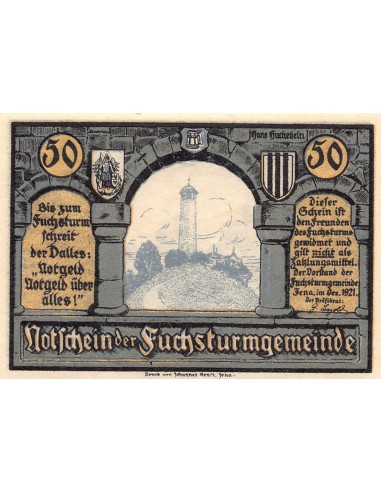 ALLEMAGNE, IENA - 50 PFENNIG 1921