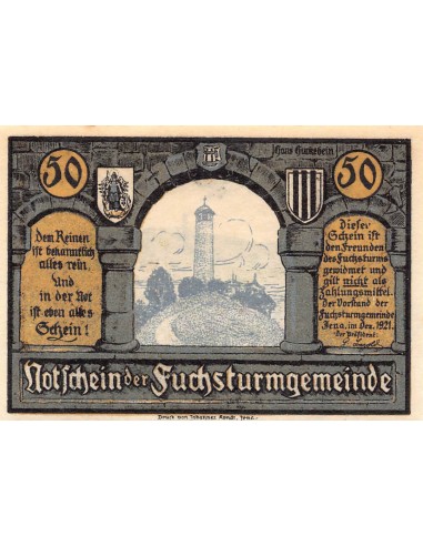 ALLEMAGNE, IENA - 50 PFENNIG 1921