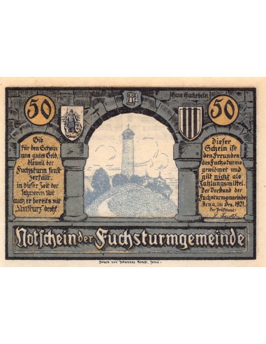 ALLEMAGNE, IENA - 50 PFENNIG 1921