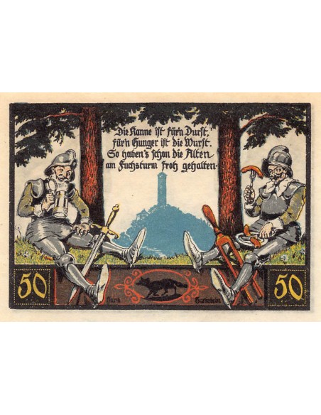 ALLEMAGNE, IENA - 50 PFENNIG 1921