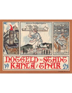 ALLEMAGNE, KAHLA - 25 PFENNIG 1921