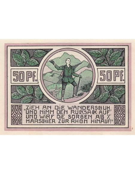 ALLEMAGNE, DERMBACH - 50 PFENNIG 1921