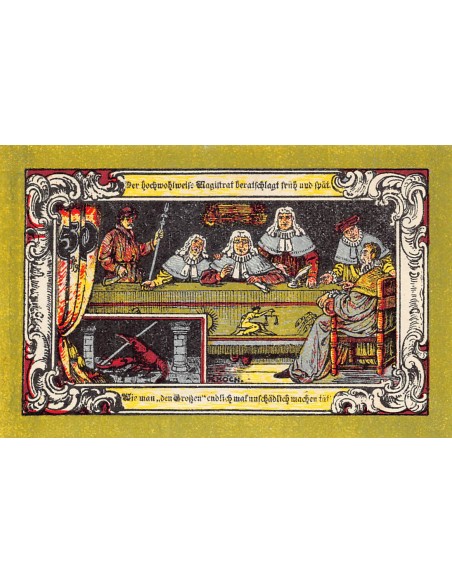 ALLEMAGNE, NÖRENBERG - 50 PFENNIG 1921