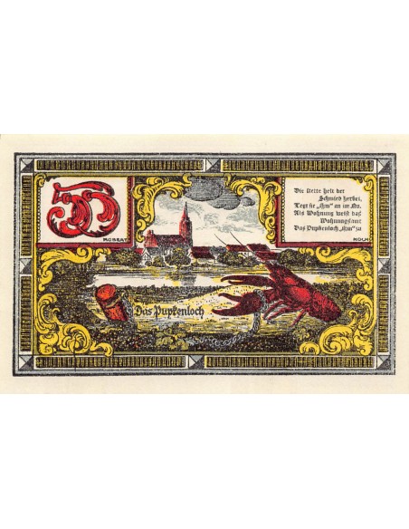 ALLEMAGNE, NÖRENBERG - 50 PFENNIG 1921