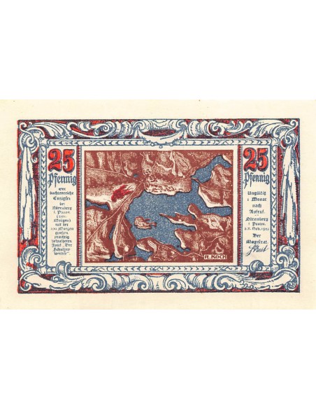 ALLEMAGNE, NÖRENBERG - 25 PFENNIG 1921