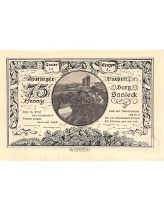 ALLEMAGNE, KAHLA - 75 PFENNIG 1921 2